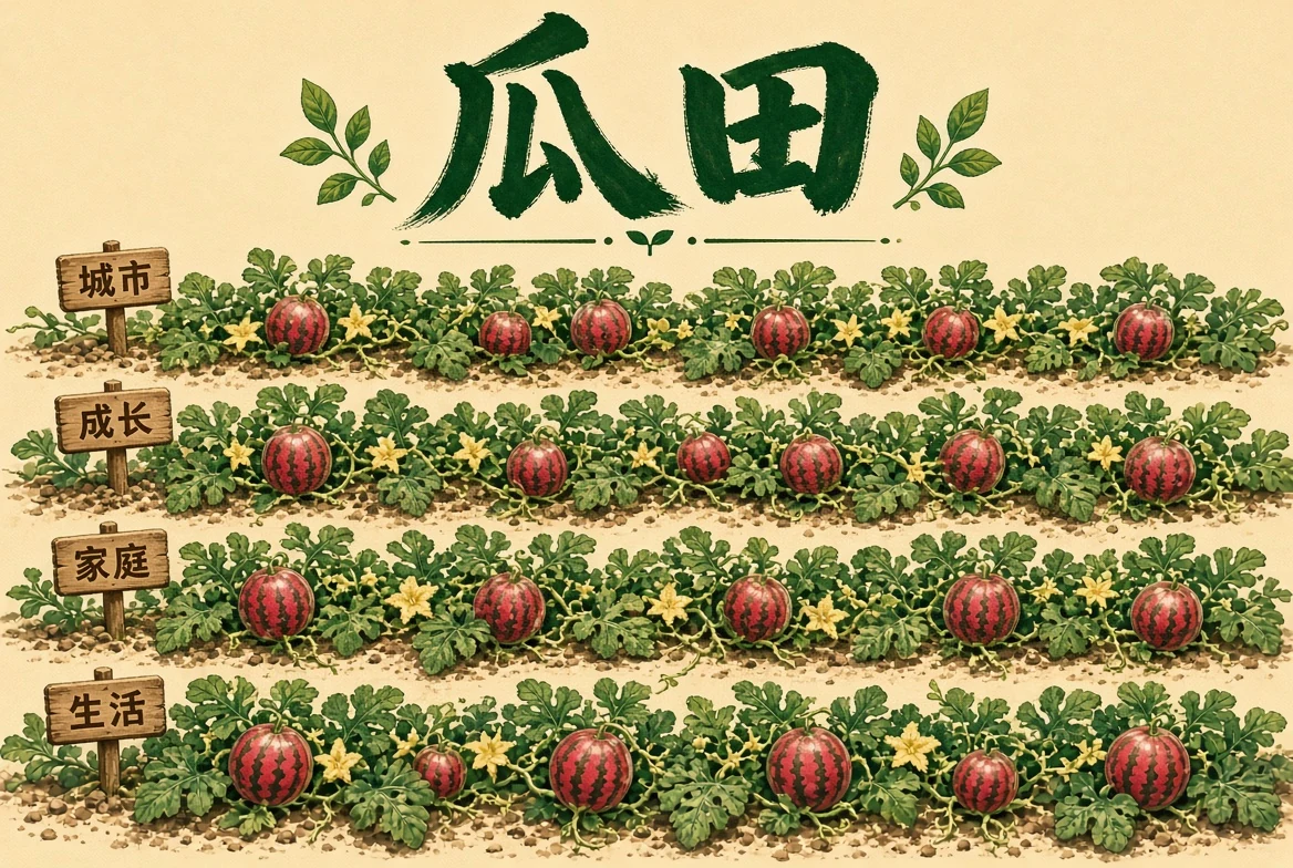 瓜田主题