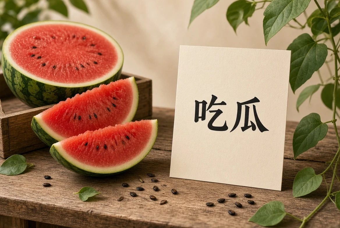 吃瓜果筐